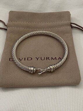 David Yurman Twisted Silver Bracelet 5mm